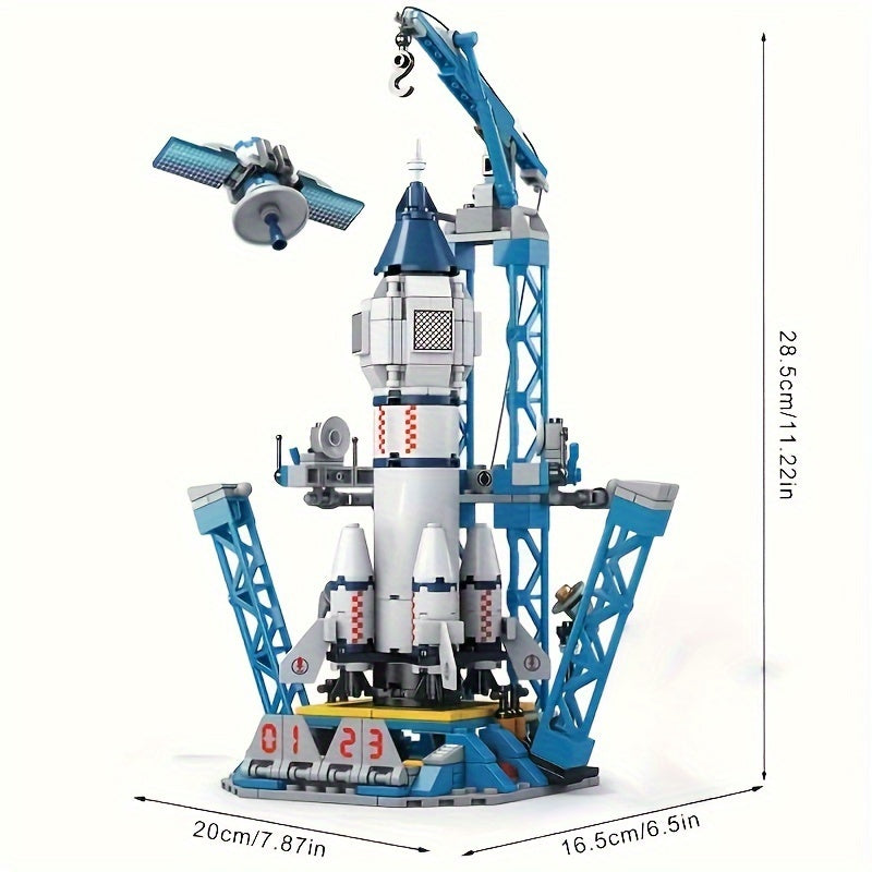 Space-themed Model Blocks Toys