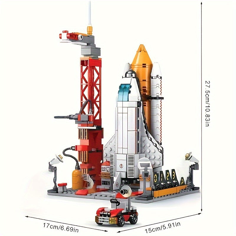 Space-themed Model Blocks Toys