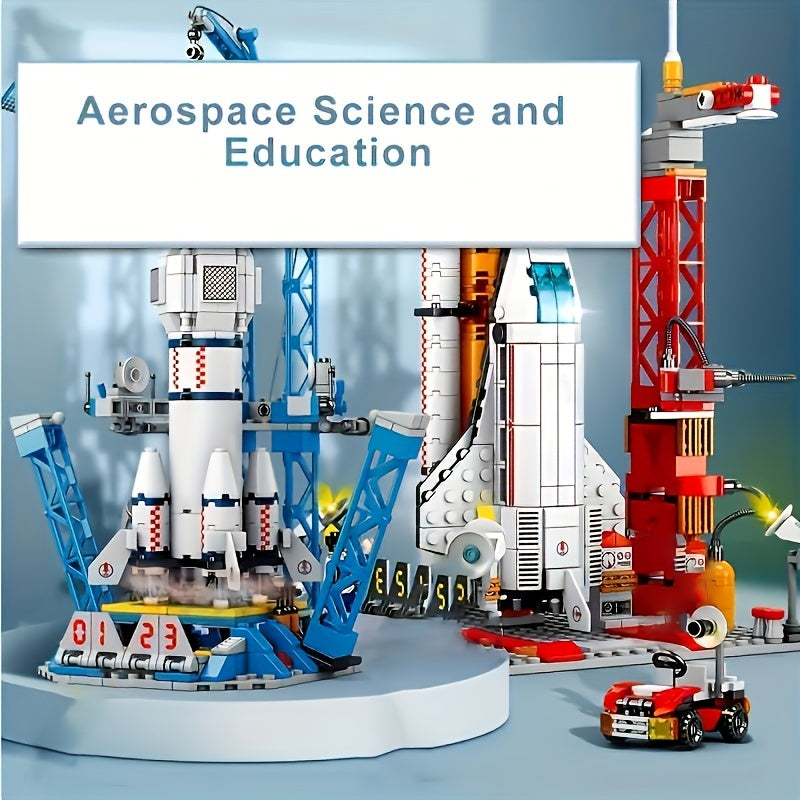 Space-themed Model Blocks Toys