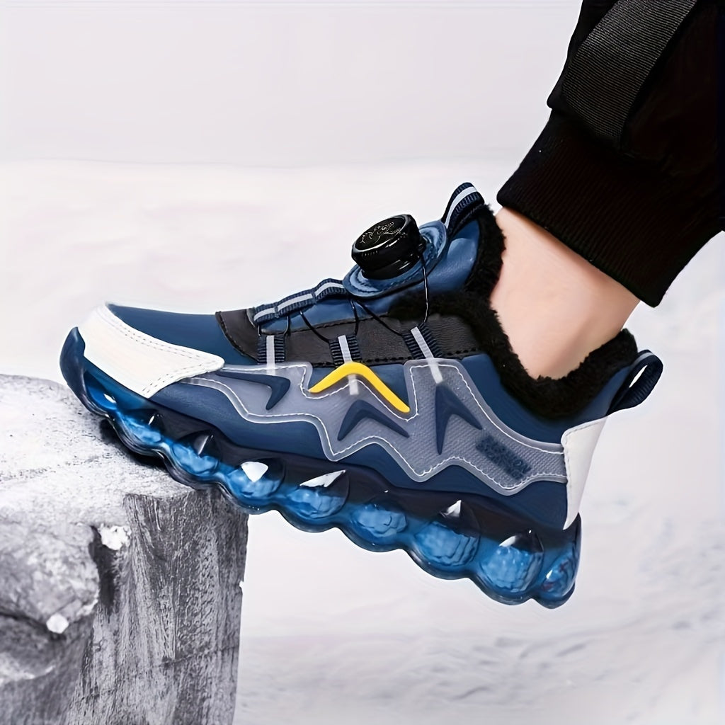 Sneakers with Rotating Buckle
