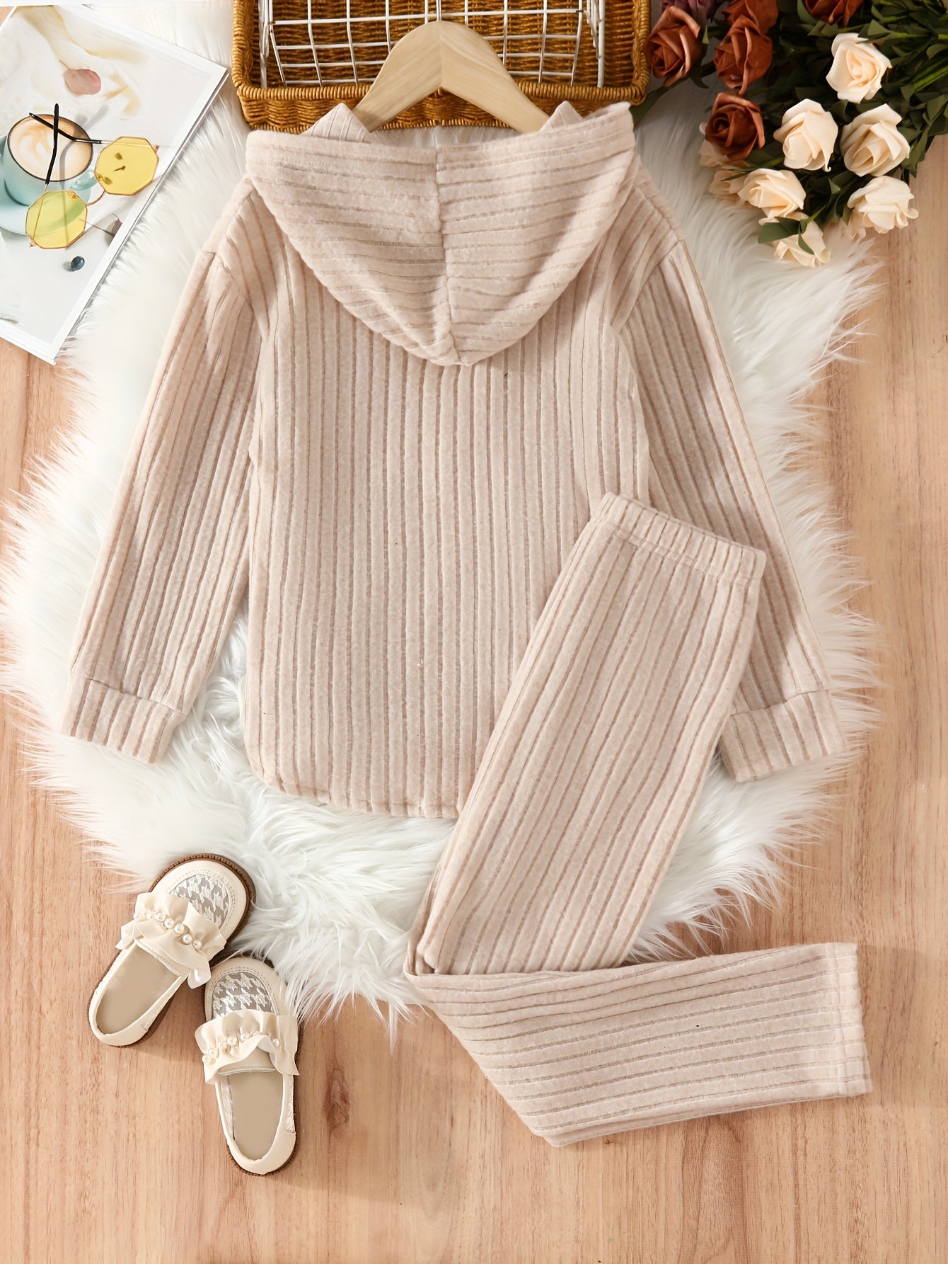 Ribbed Hoodies and Pants
