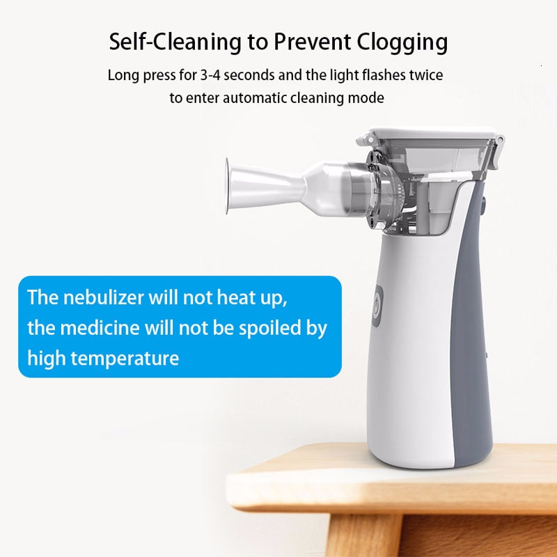 Medical Portable Silent Nebulizer Mini Handheld Inhaler