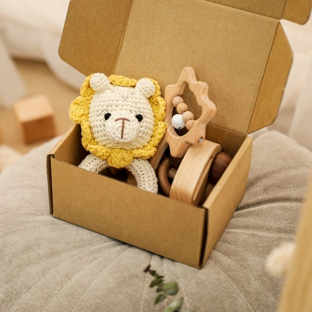 Baby Towel Newborn Bath Toy Set Gifts Box
