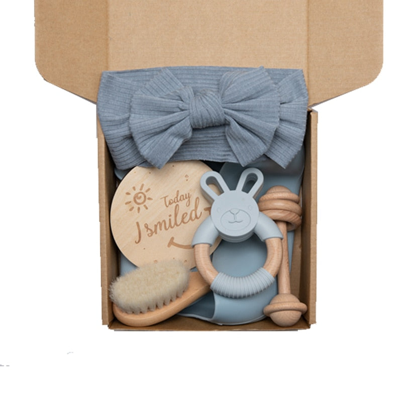 Baby Towel Newborn Bath Toy Set Gifts Box