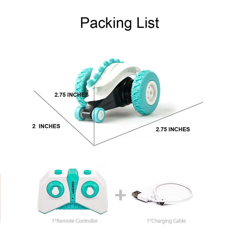 Sinovan Mini  Stunt Car Double Sided Flips 360° Rotating