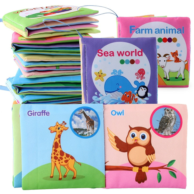 Educational Soft Cloth Books