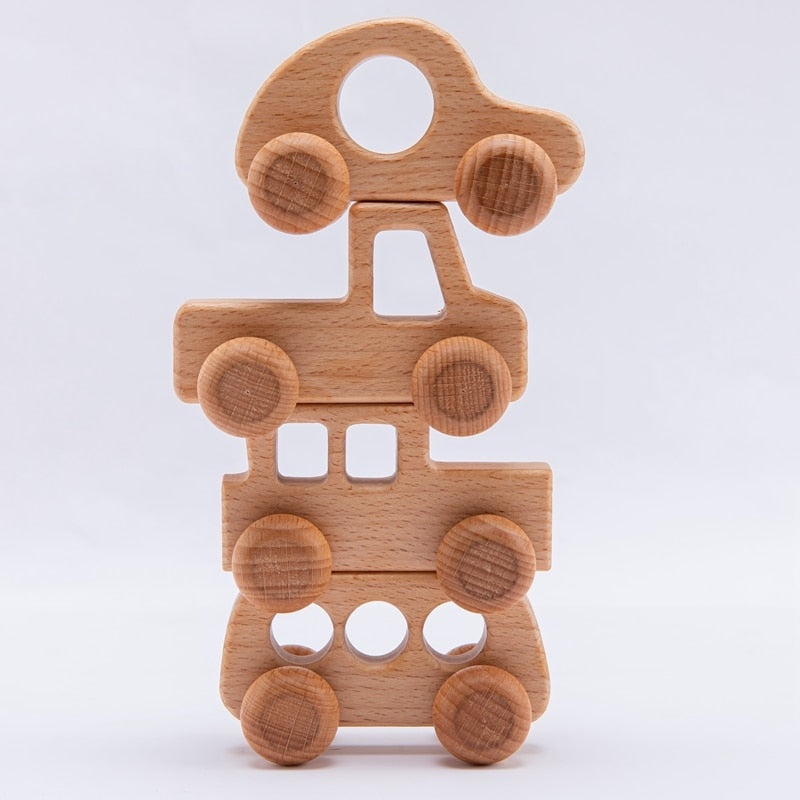 1 Pcs Beech Wood Blocks Toys