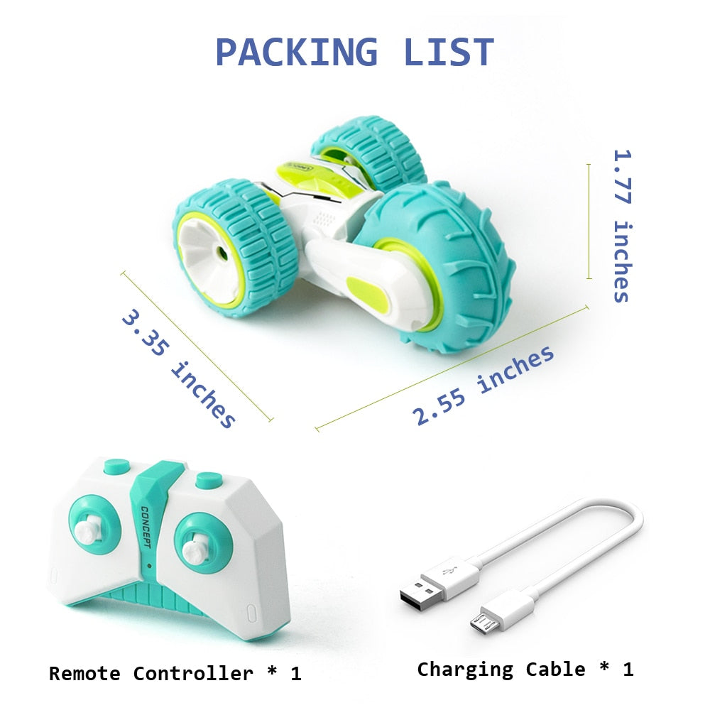 Sinovan Mini  Stunt Car Double Sided Flips 360° Rotating