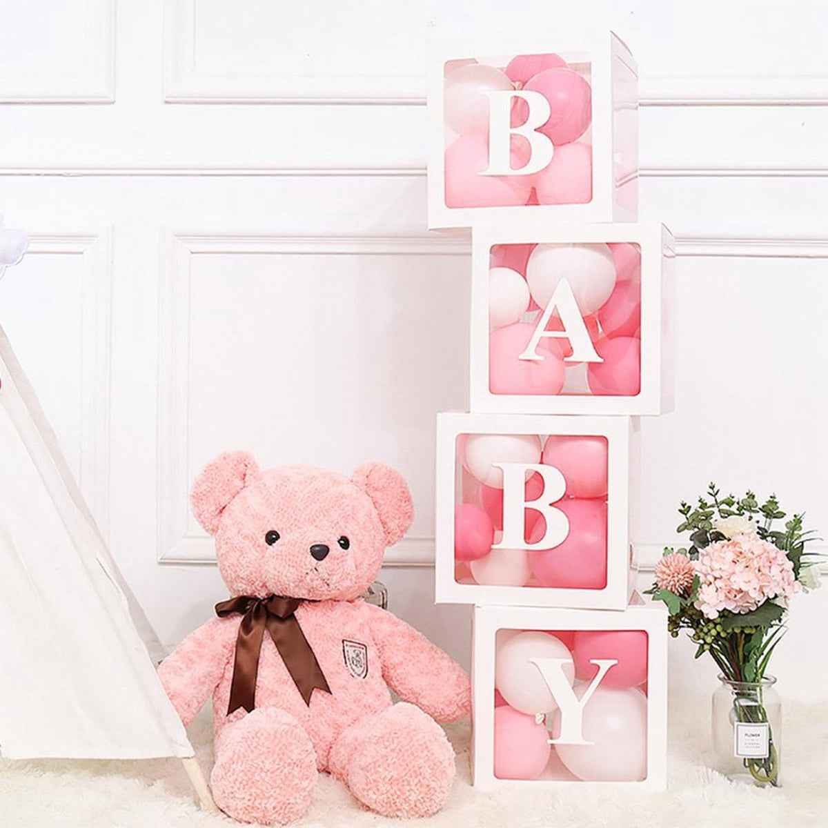 Alphabet Name Box & Birthday Balloon Box