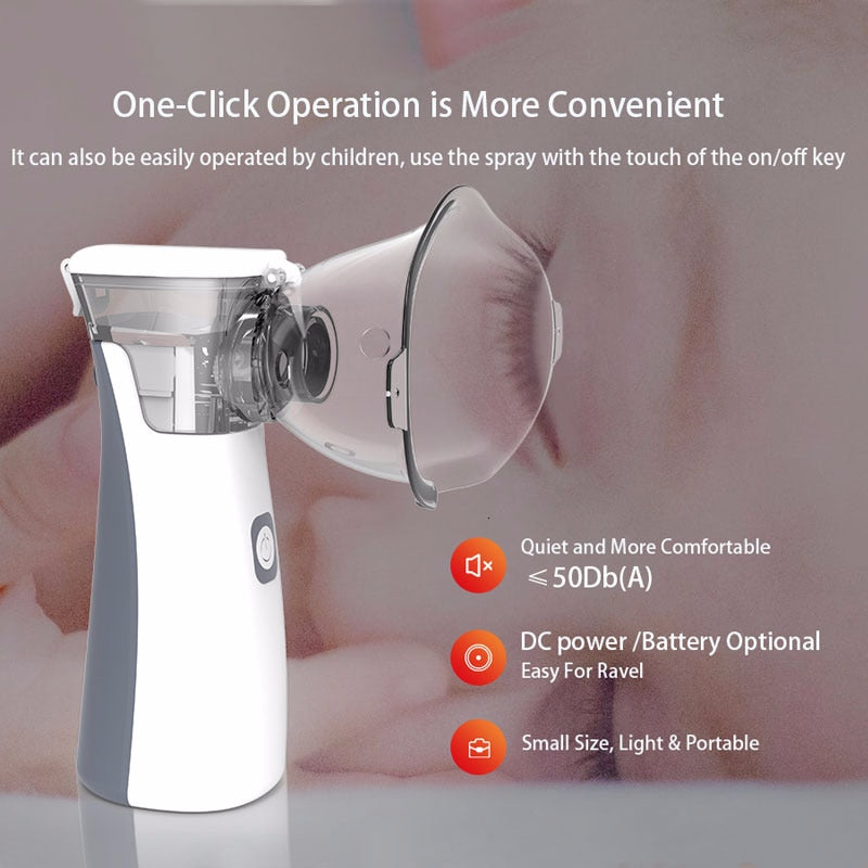 Medical Portable Silent Nebulizer Mini Handheld Inhaler