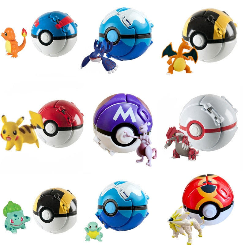Pokemon Action Figure with Pokeball