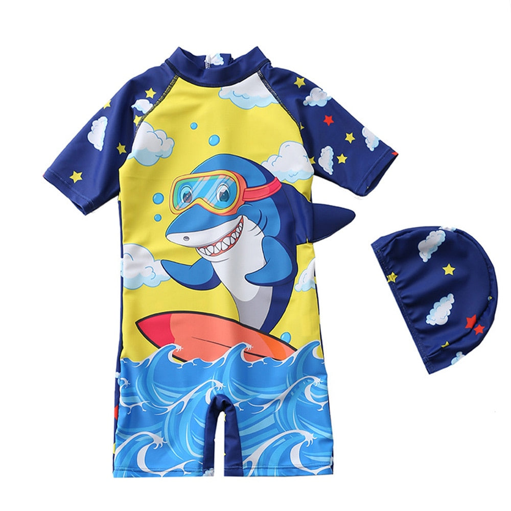 One Piece Long Sleeve Swimsuit Clothes