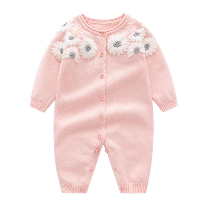 Newborn & Girl Baby Rompers with Hat