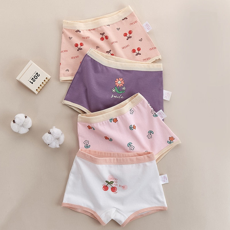 Cotton Underwear 4Pcs/lot
