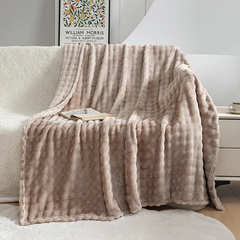 Fluffy Super Soft Flannel Blanket