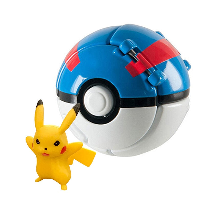 Pokemon Action Figure with Pokeball