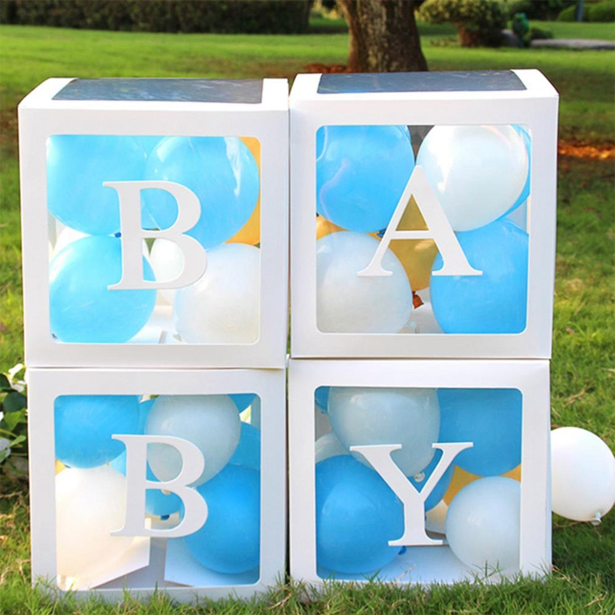 Alphabet Name Box & Birthday Balloon Box