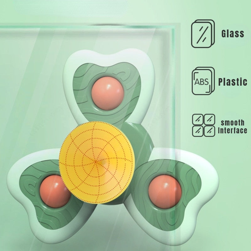 3Pcs/Set Baby Bath Spinner Toy