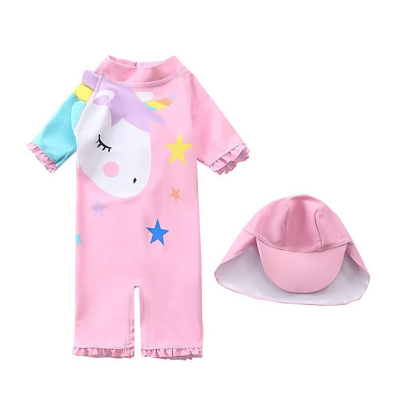 One Piece Long Sleeve Swimsuit Clothes