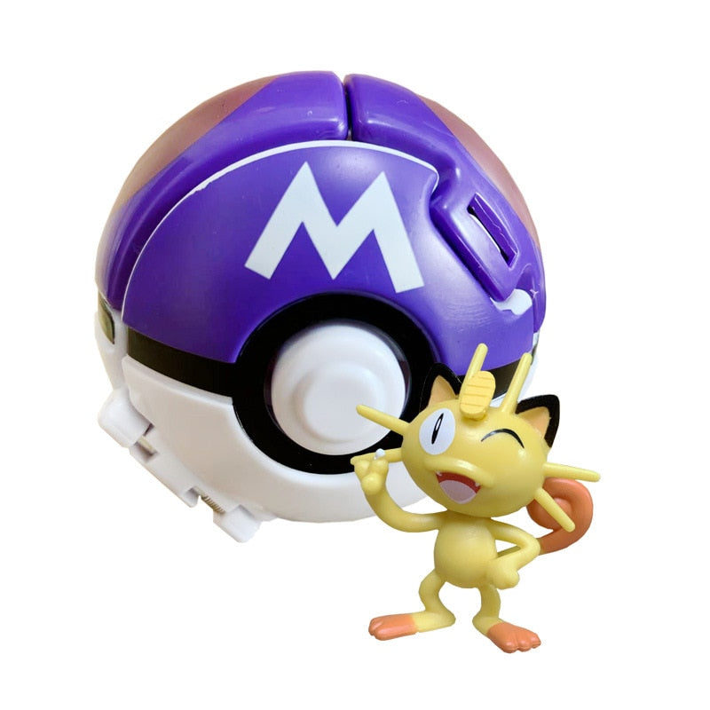 Pokemon Action Figure with Pokeball