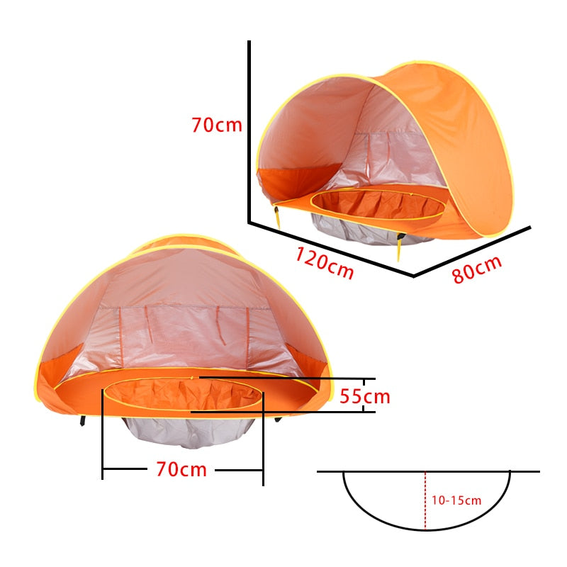 Baby Beach Tent & Portable Shade Pool