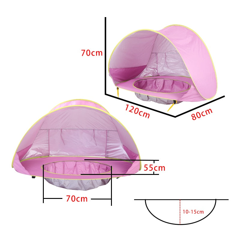 Baby Beach Tent & Portable Shade Pool