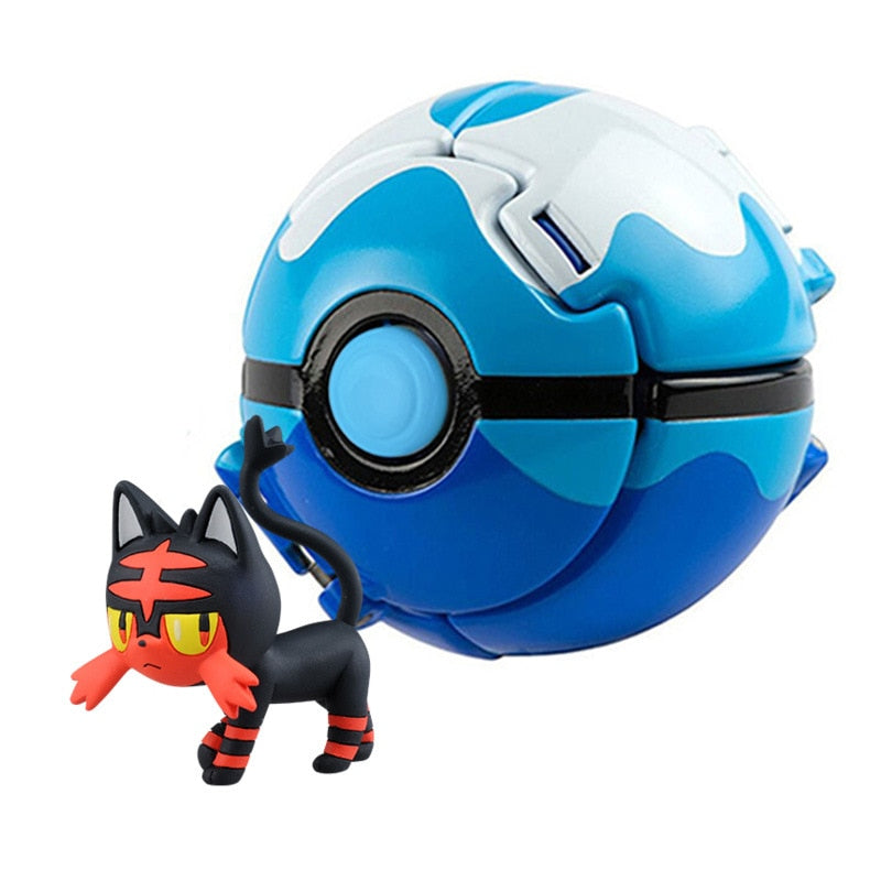 Pokemon Action Figure with Pokeball
