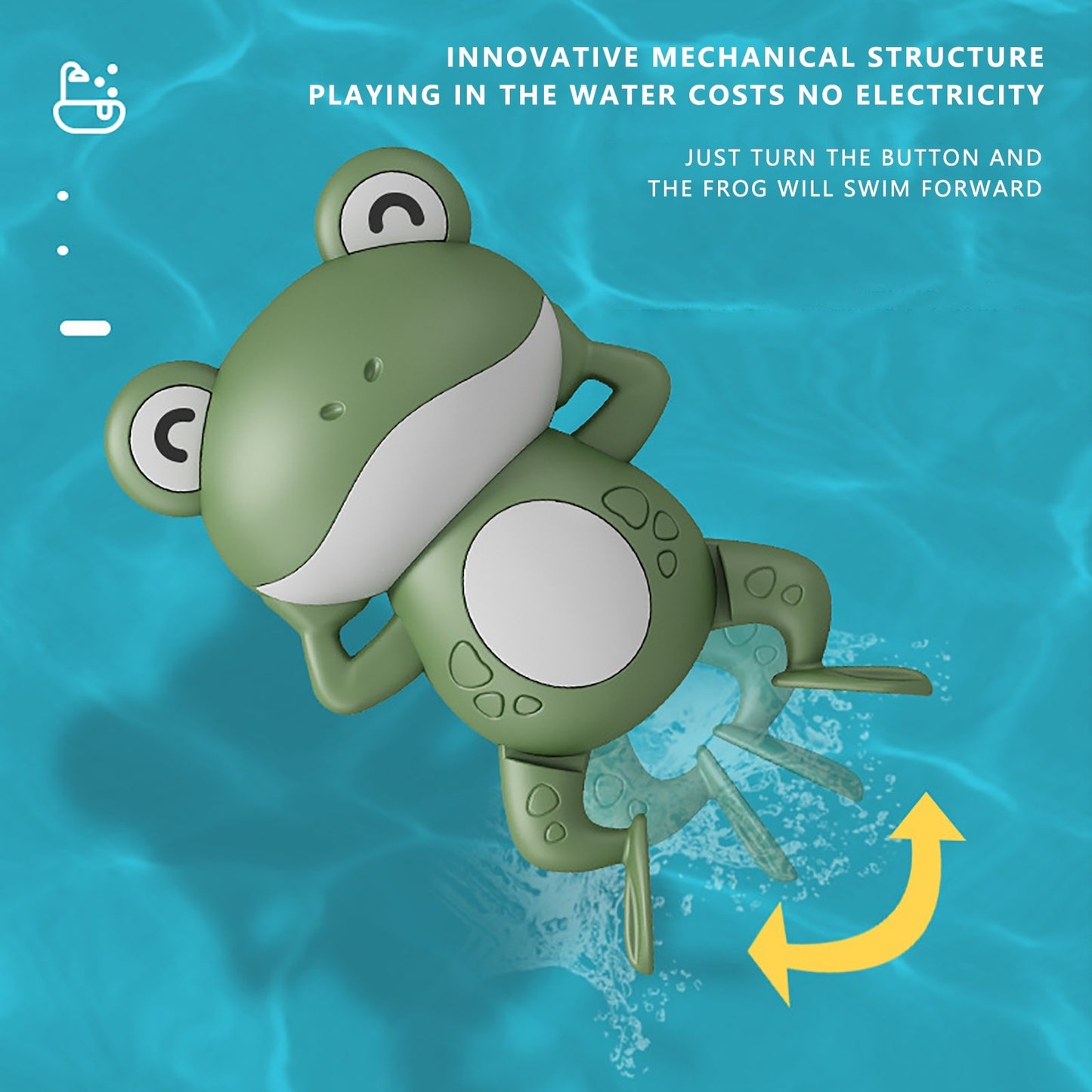 Frogs Clockwork Bath Toy