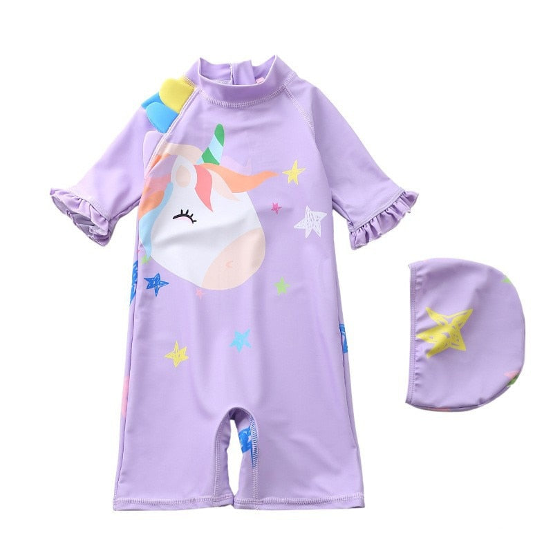 One Piece Long Sleeve Swimsuit Clothes