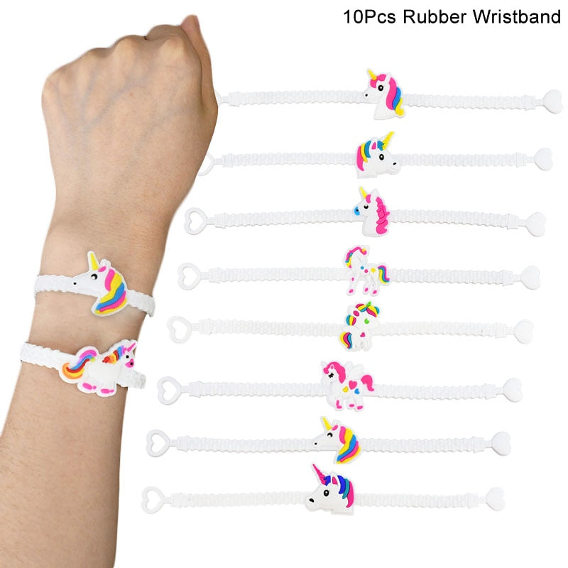 1 Set Rainbow Unicorn Foil Balloons and Cups