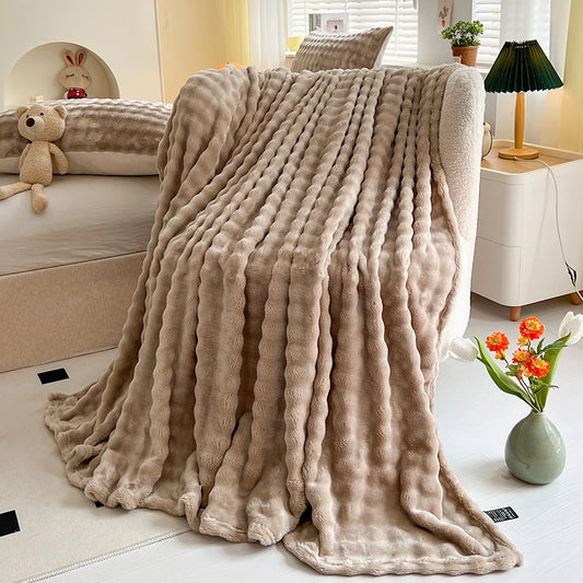 Fluffy Super Soft Flannel Blanket