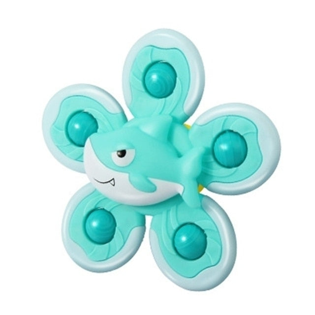 1pcs Suction Cups Spinning Educational and Bath Toys