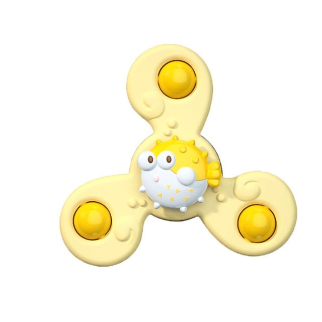 1pcs Suction Cups Spinning Educational and Bath Toys