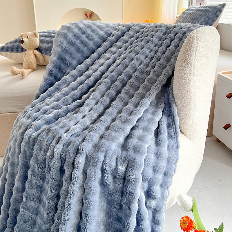 Fluffy Super Soft Flannel Blanket