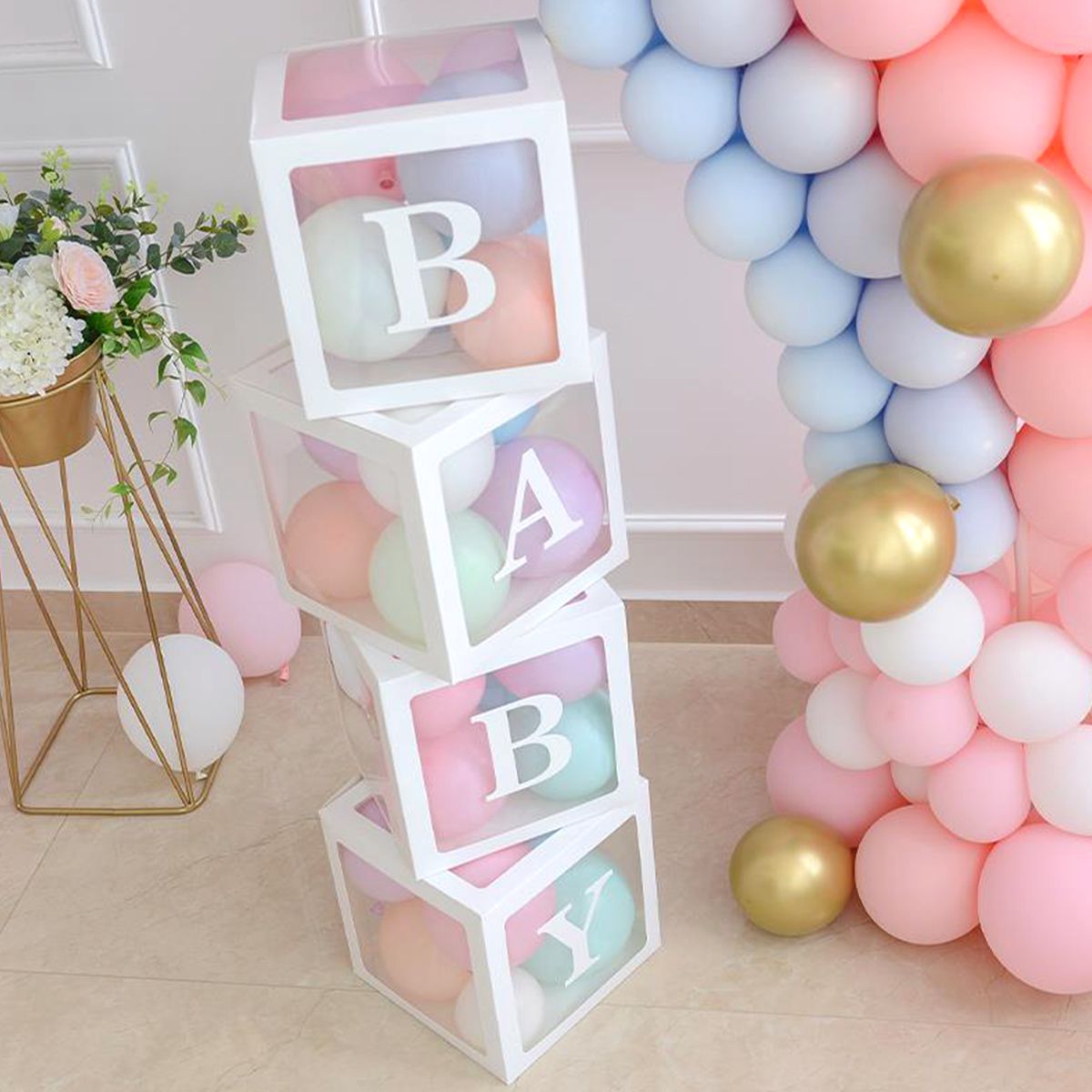 Alphabet Name Box & Birthday Balloon Box