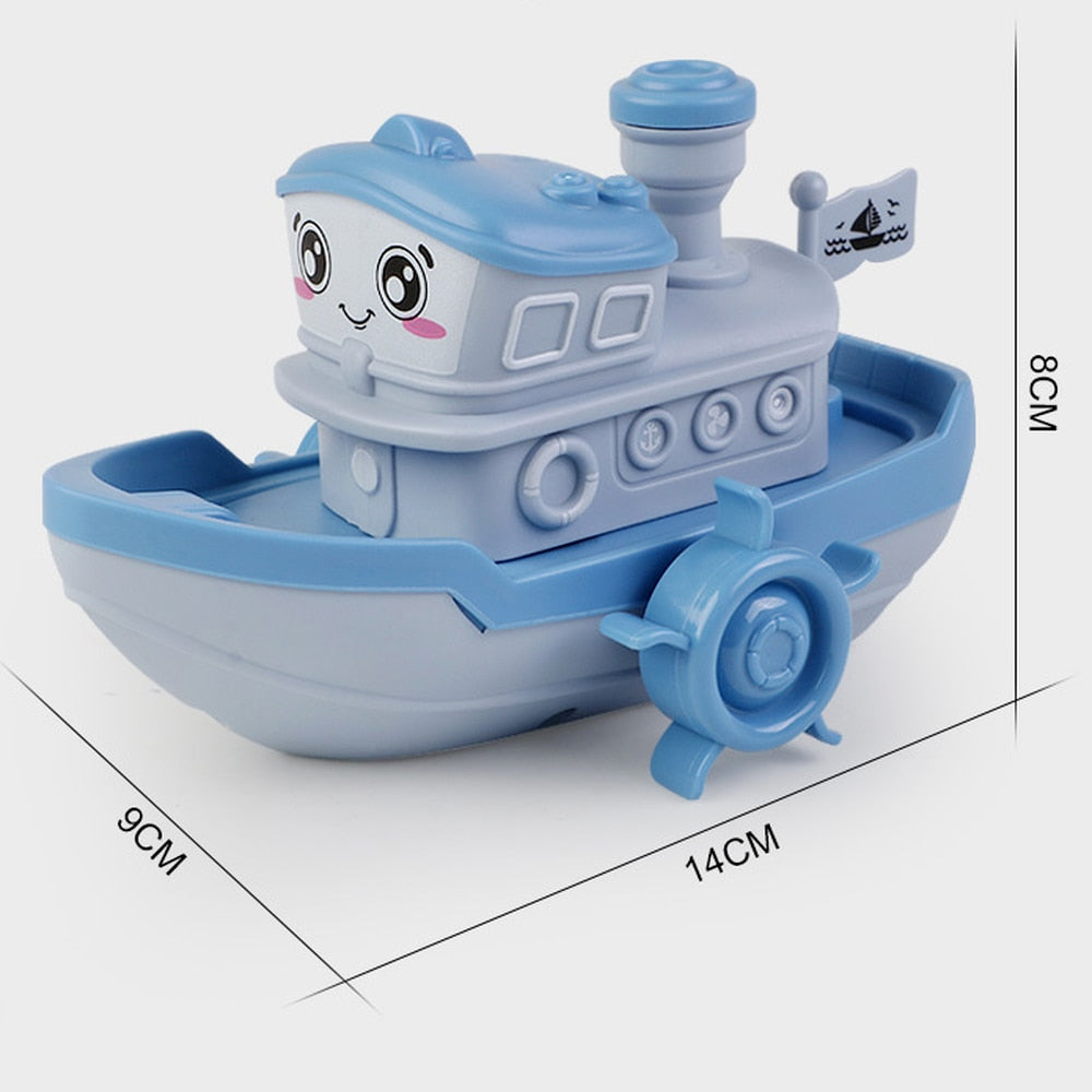 Baby Bath Toys Cute Cartoon Ship