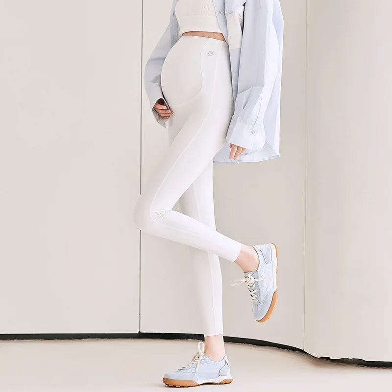 Pregnant Women Stretchy and Breathable Maternity Leggings