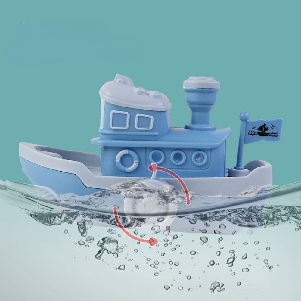 Baby Bath Toys Cute Cartoon Ship