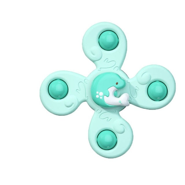1pcs Suction Cups Spinning Educational and Bath Toys