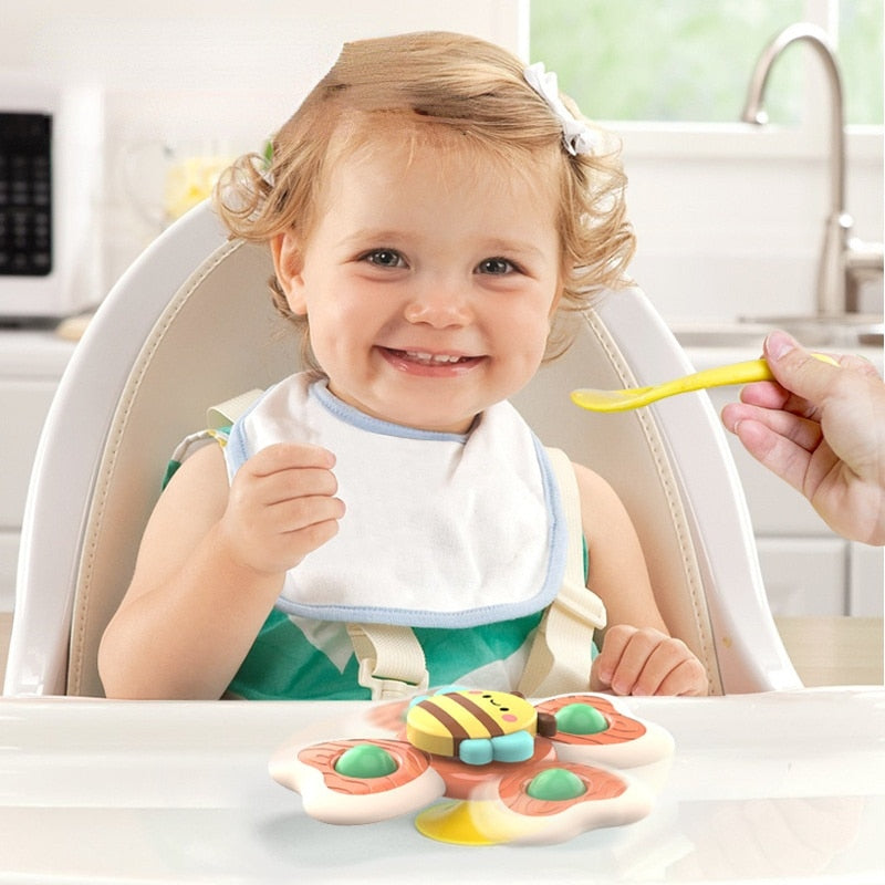 3Pcs/Set Baby Bath Spinner Toy