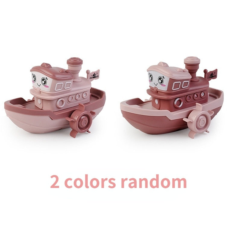 Baby Bath Toys Cute Cartoon Ship