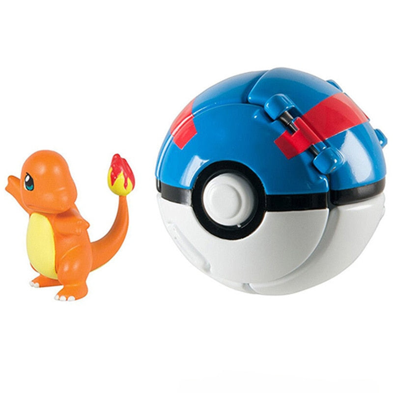 Pokemon Action Figure with Pokeball