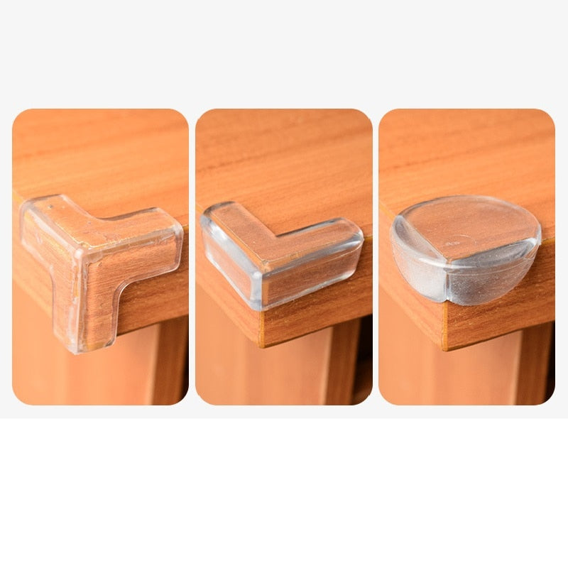 10pcs Baby Safety Silicone Protector Table Corner Edge