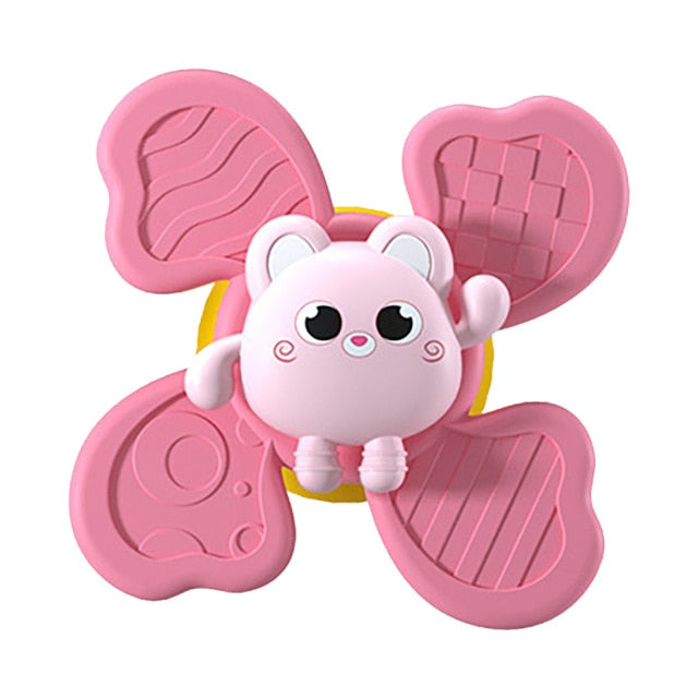 1pcs Suction Cups Spinning Educational and Bath Toys