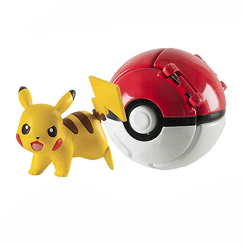 Pokemon Action Figure with Pokeball
