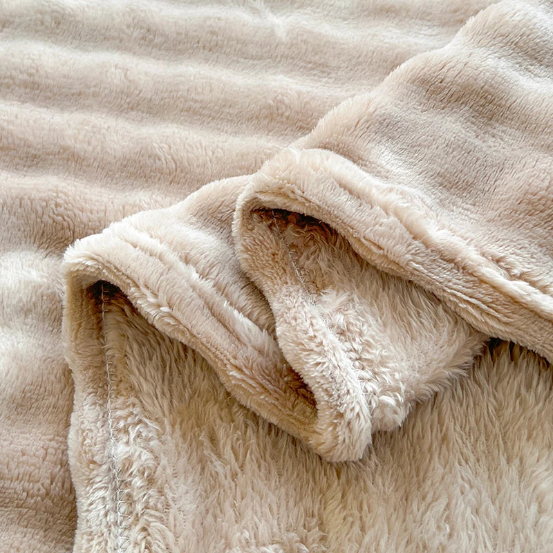 Fluffy Super Soft Flannel Blanket