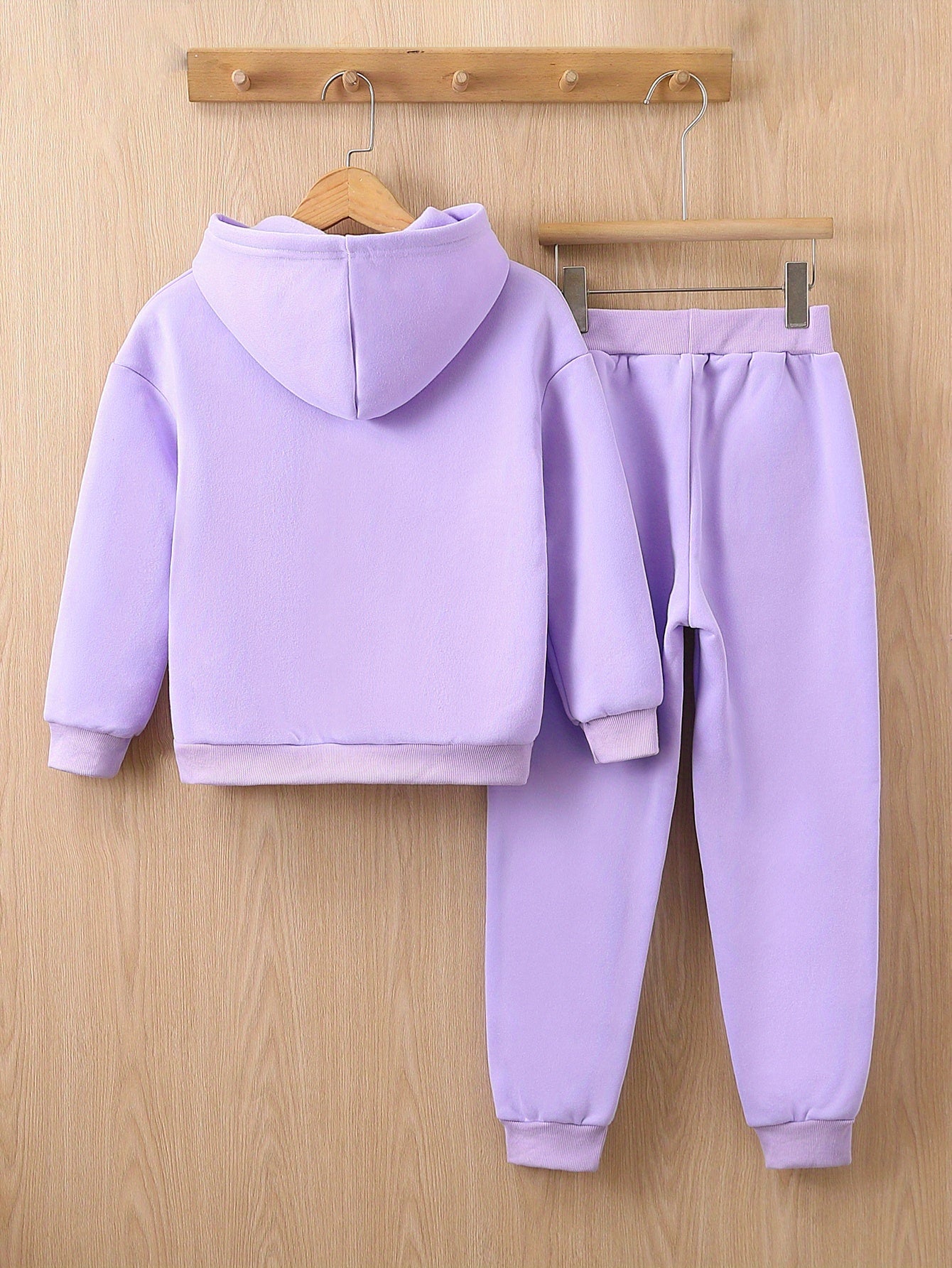 2 Pcs Girls Sweatshirt Top and Bottom Set