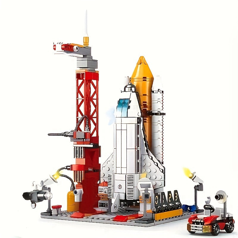 Space-themed Model Blocks Toys