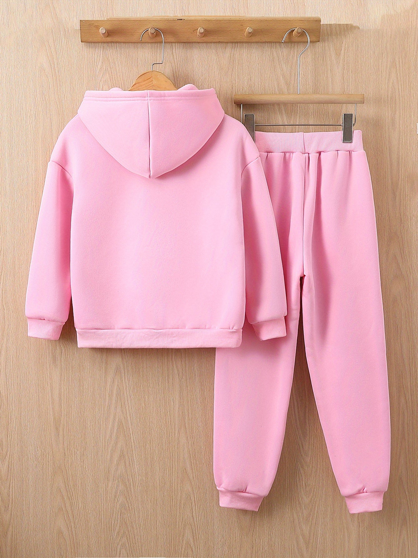2 Pcs Girls Sweatshirt Top and Bottom Set