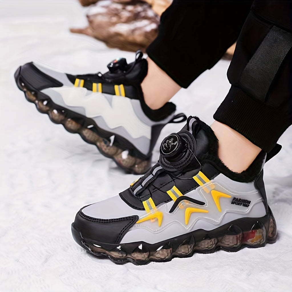 Sneakers with Rotating Buckle